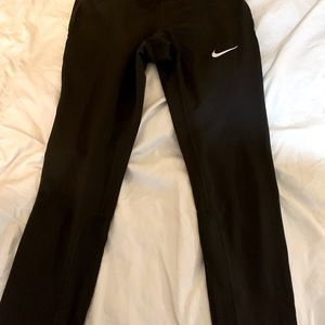 Nike dri fit tight fit crop length running pants